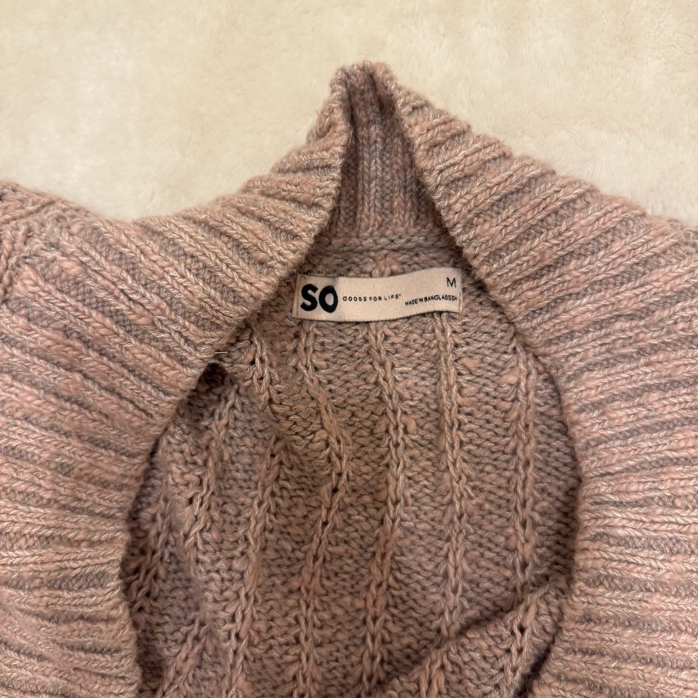 Cozy Knit Button-Up Cardigan Sweater Medium - Picture 2 of 3